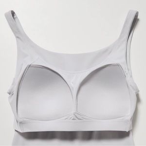 Women’s Uniqlo AIRism Sleeveless Bra Top, Black, XL - Best tank ever!!